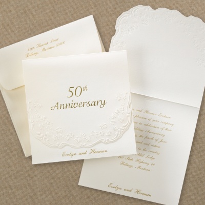 Printed Anniversary Invitations